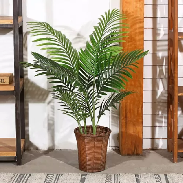TIRAS PLANTA ARTIFICIAL ENREDADERA PALMERA 1.1M DECORACIÓN - 5