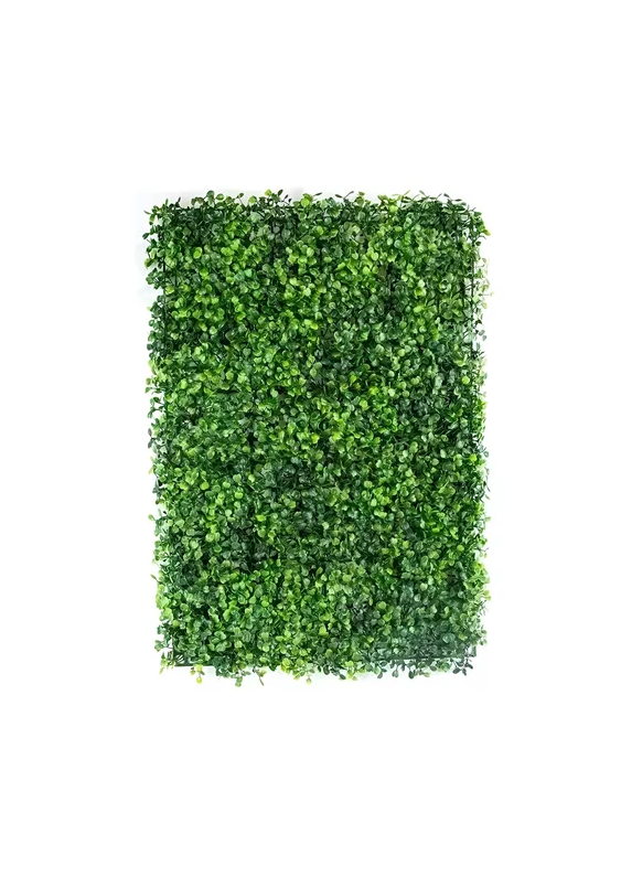 20 PIEZAS MURO VERDE FOLLAJE ARTIFICIAL SINTÉTICO 60X40CM - 2