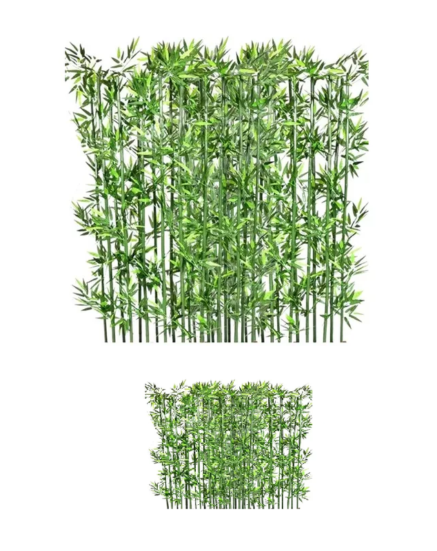 VARA BAMBÚ ARTIFICIAL DECORATIVA FLOR PACK DE 12 UNIDADES - 2