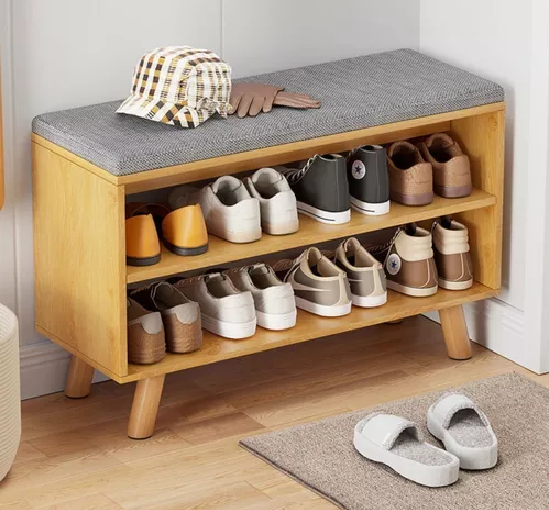 ZAPATERO ORGANIZADOR ZAPATOS BANCA PROBADOR MADERA - 2
