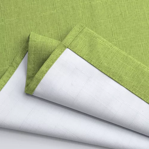 CORTINA LINO CON BLACKOUT ENGOMADO TÉRMICA 140X220 VERDE - 3