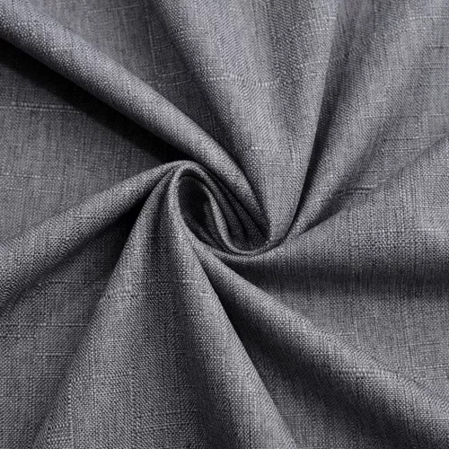 CORTINA LINO CON BLACKOUT ENGOMADO TÉRMICA 140X220 GRIS OSCURO - 2