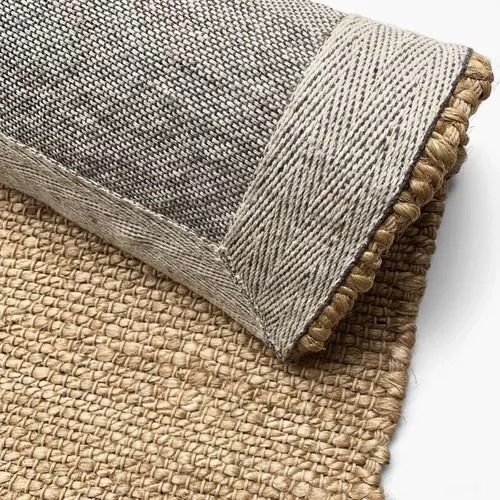 ALFOMBRA PASILLO YUTE SAHARA 190CM CRUDO - 3