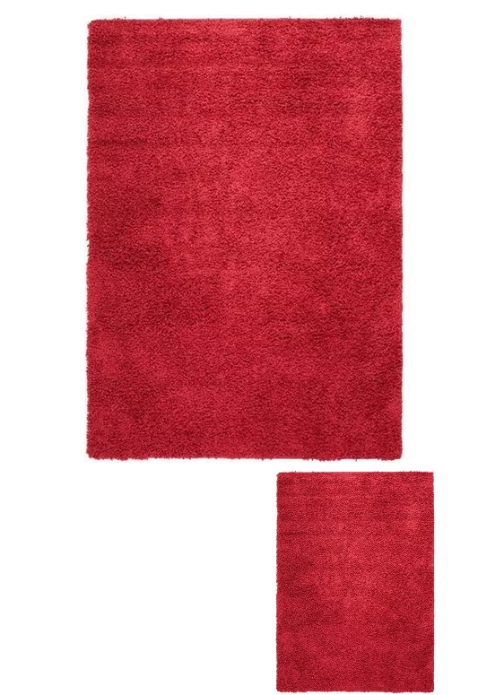 ALFOMBRA PELUDA GRANDE 2X2.4 M BURDEO - 2