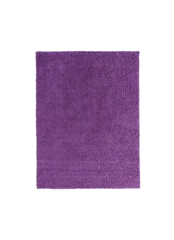 ALFOMBRA PELUDA GRANDE 2X2.4 M MORADO - 1