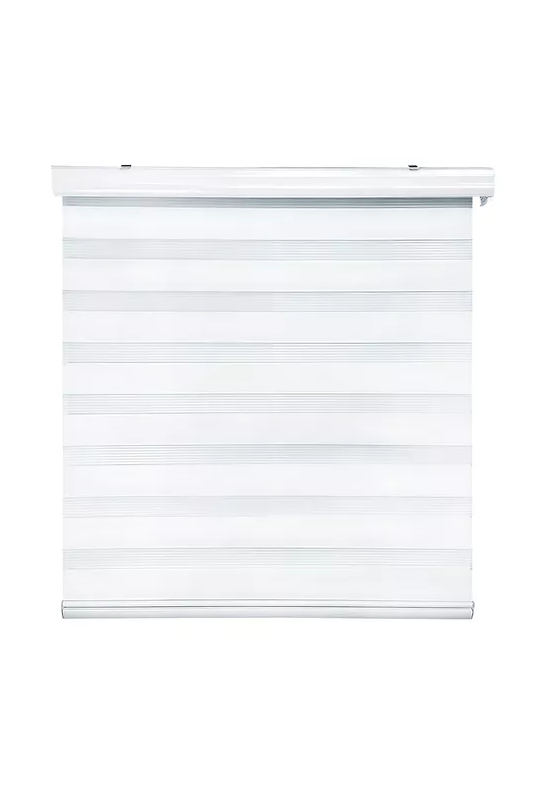 CORTINA ROLLER DUO ZEBRA DÍA NOCHE 150X200CM BLANCO - 1