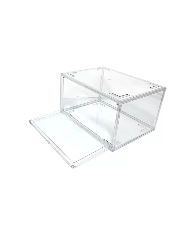 CAJA ORGANIZADORA ZAPATILLA ARMARBLE TRANSPARENTE PACK 3 UNIDADES - 2