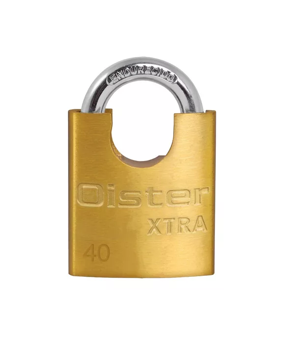 CANDADO OISTER XTRA CON HOMBRO 40MM COLOR EN COLOR AMARILLO - 1
