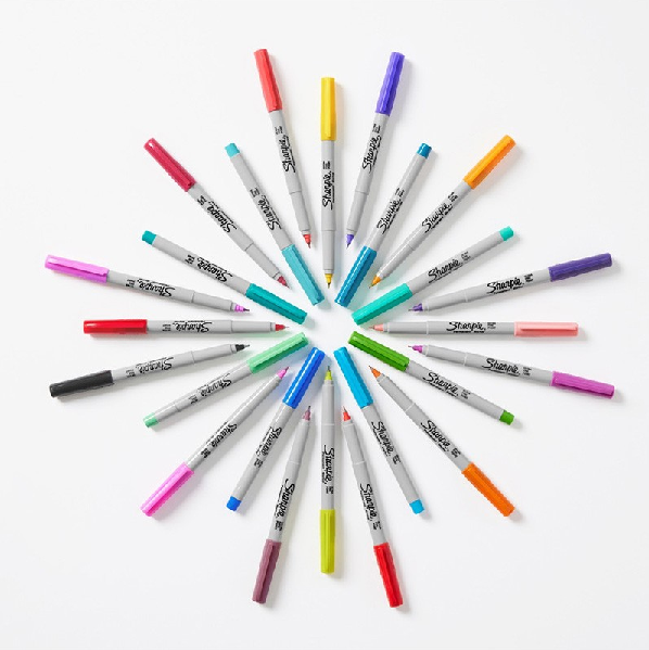 12 MARCADORES SHARPIE GLAM POP MULTICOLOR - 2