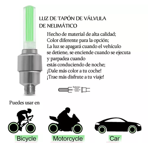 LUCES LED PARA RUEDAS DE BICICLETA (PAR) - 3