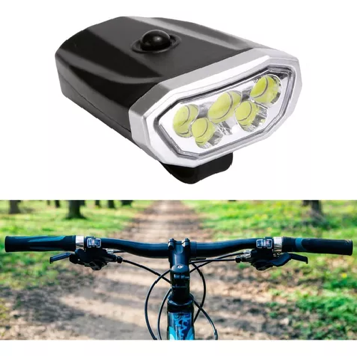 LUZ LED PARA BICICLETA RECARGABLE, DELANTERA Y TRASERA, LINTERNA, COLOR ÚNICO - 3