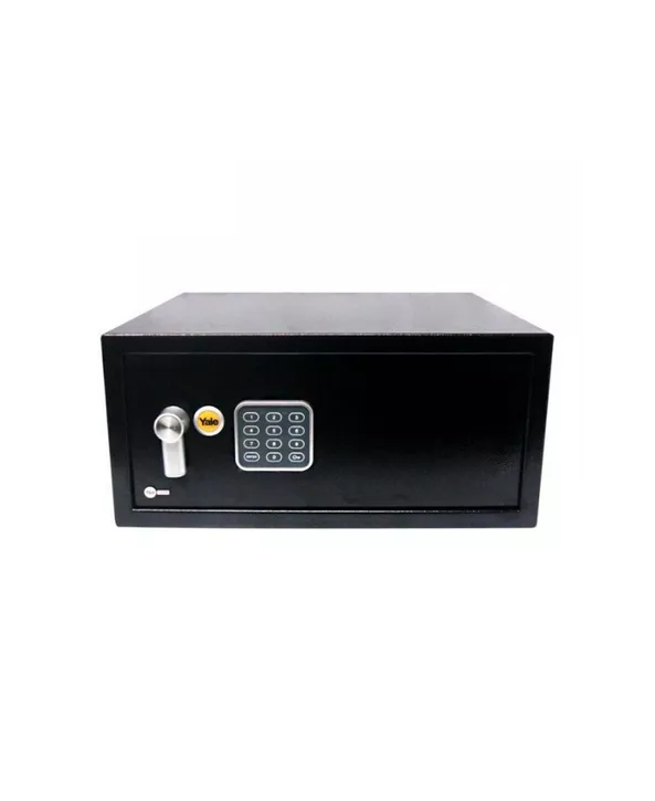 CAJA FUERTE ELECTRONICA YALE PARA NOTEBOOK 24 LTS EN COLOR EN COLOR NEGRO - 1