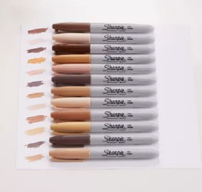 SET 12 MARCADORES SHARPIE PUNTA FINA MULTICOLOR - 3