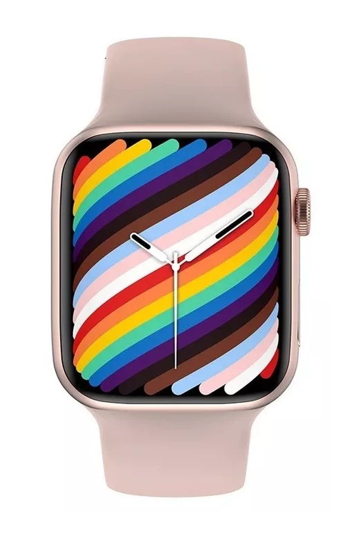 RELOJ INTELIGENTE PRO CALL SERIE 7 COLOR ROSADO - 1
