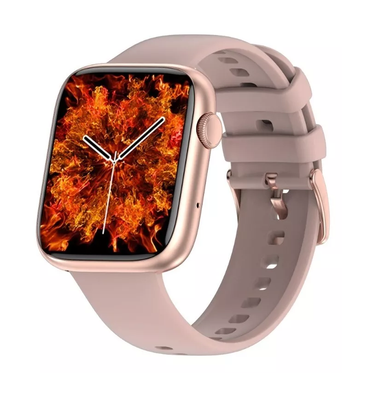 GENÉRICO SMARTWATCH RELOJ INTELIGENTE BLUETOOTH LLAMADAS COLOR ROSADO