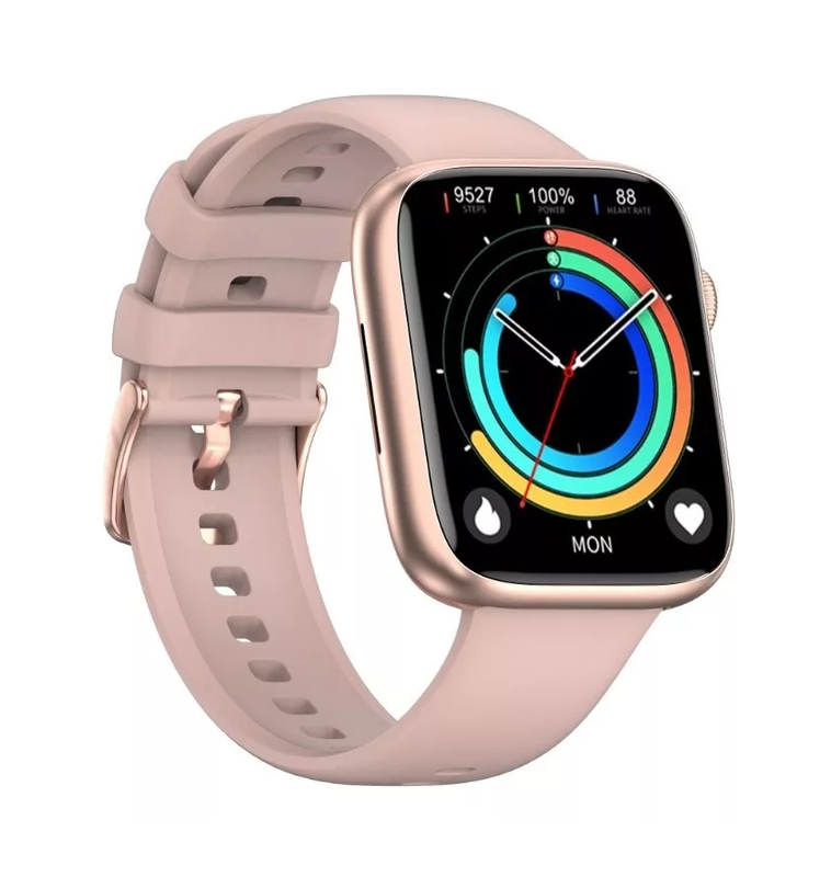 SMARTWATCH RELOJ INTELIGENTE BLUETOOTH LLAMADAS COLOR ROSADO - 2