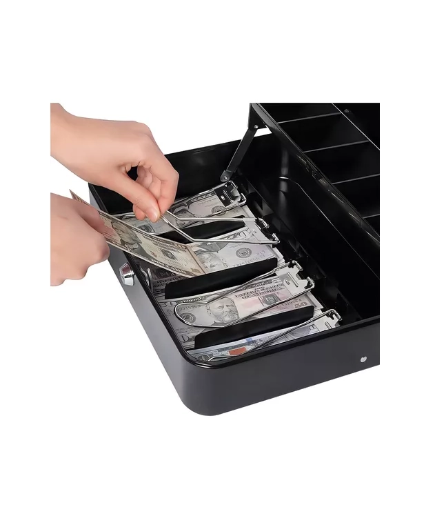 CAJA FUERTE DE SEGURIDAD METALICA PARA DINERO CON LLAVES ... - 3