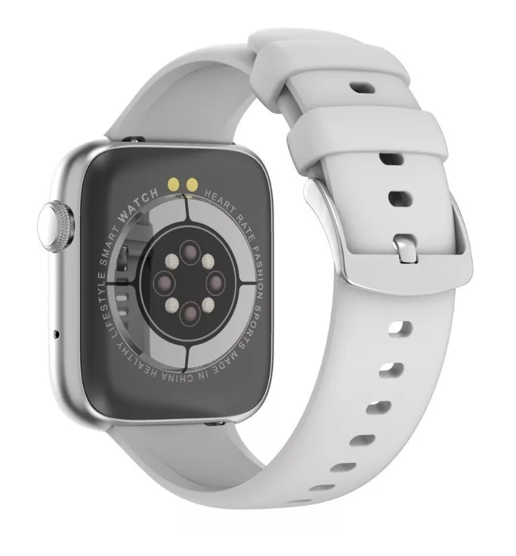 SMARTWATCH RELOJ INTELIGENTE BLUETOOTH LLAMADAS PLATEADO - 3