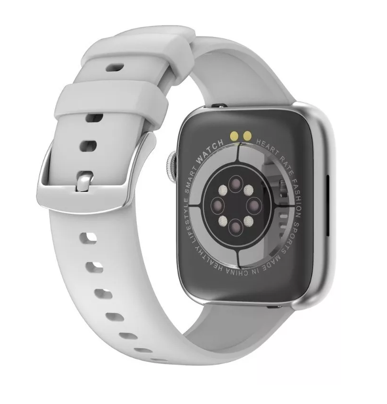 SMARTWATCH RELOJ INTELIGENTE BLUETOOTH LLAMADAS PLATEADO - 5