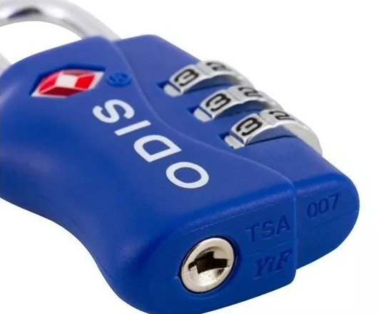 CANDADO ODIS VIAJERO COMBINACIÓN COLOR AZUL - 3