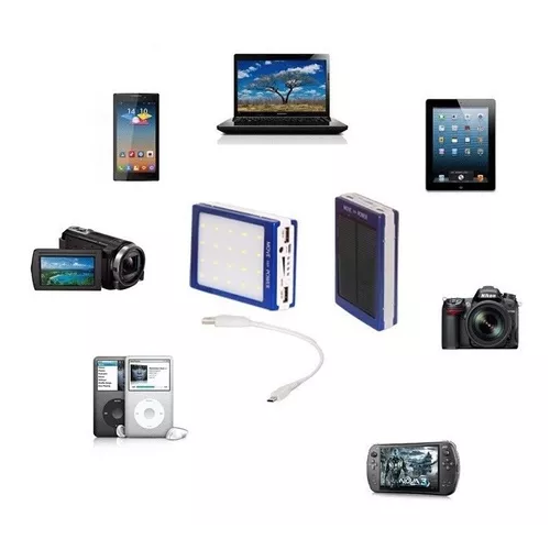 BATERÍA PORTÁTIL EXTERNA 20000 MAH POWER BANK AZUL - 2