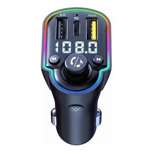 CARGADOR DE AUTO CON BLUETOOTH A10 - 1