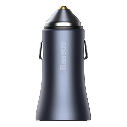 CARGADOR DOBLE USB/TIPO C 40W + CABLE TIPO C 5A 1M GRIS BASEUS - 3