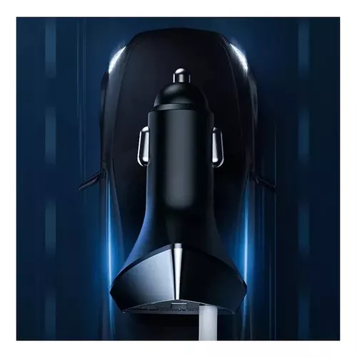 CARGADOR AUTO 3X USB 1.0A 4.2A CARGA RÁPIDA 12-24V VEHÍCULO EN COLOR NEGRO - 5