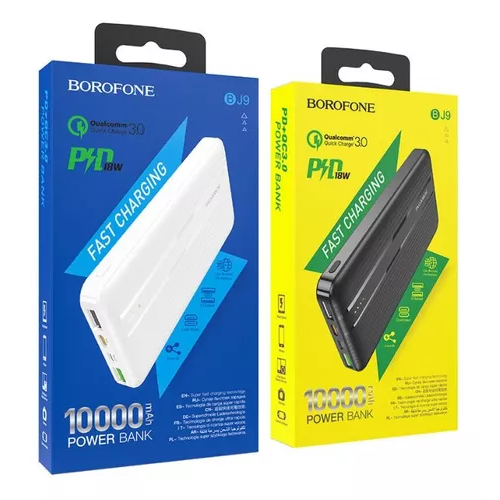 CARGADOR PORTÁTIL PD 20W/10,000 MAH BJ9, COLOR EN COLOR NEGRO - 2