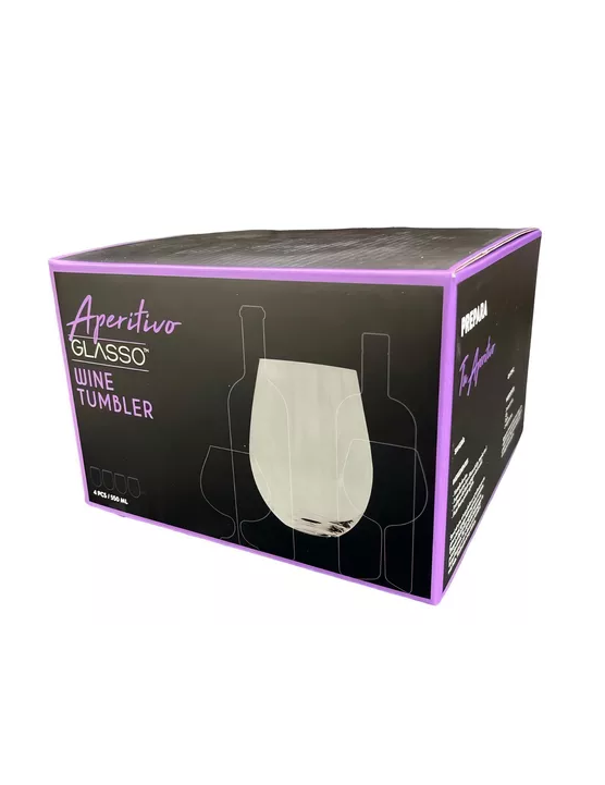 SET 4 VASOS GLASSO APERITIVO 550ML - 5