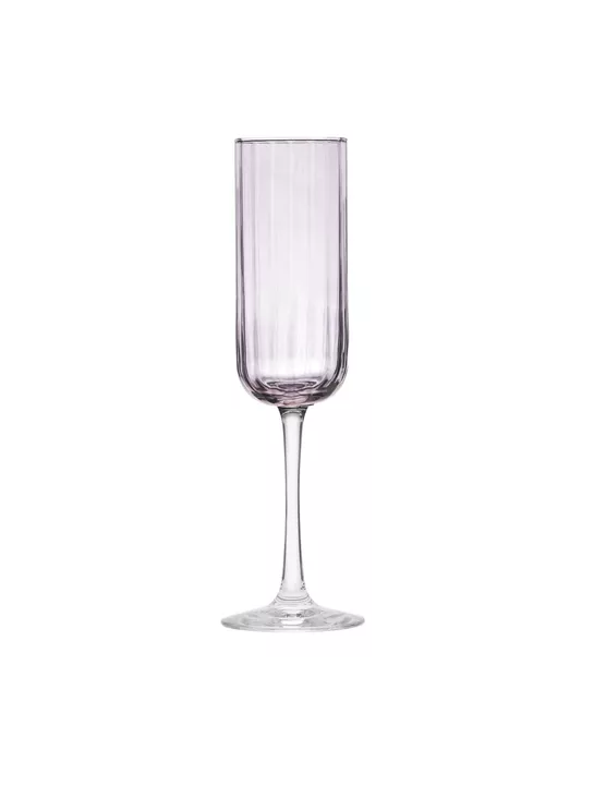 SET 4 COPAS ESPUMANTE FLAUTA 221ML LIBBEY AGUA - 1
