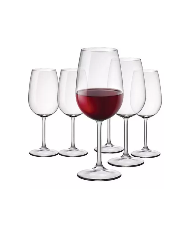 6 COPAS VINO TINTO BORDEAUX CRISTAL RISERVA BORMIOLI 540ML - 3