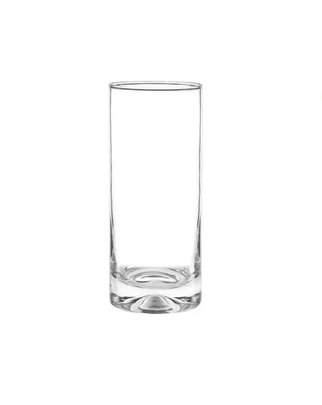 SET 6 VASOS ALTOS 450ML MANHATTAN VIDRIO TRAGO LARGO - 1