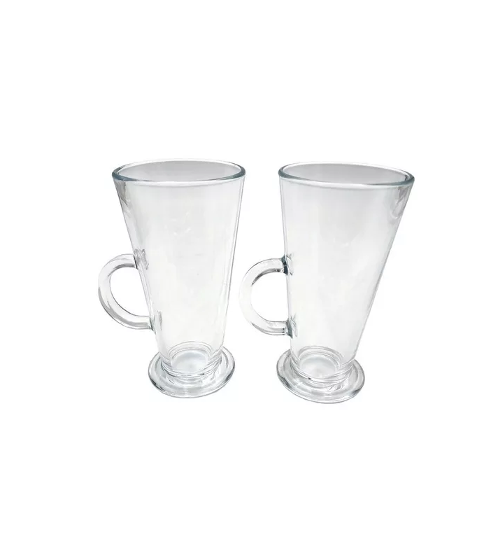 SET 2 TAZAS LATTE VIDRIO 450ML - 2
