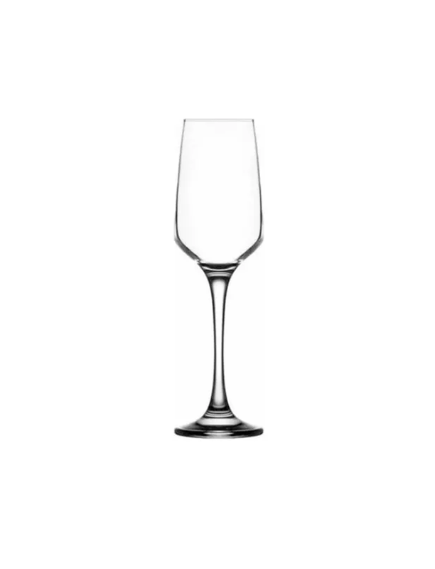 SET 6 COPAS CHAMPAGNE CÓCTEL 230ML CRISTAL - 1