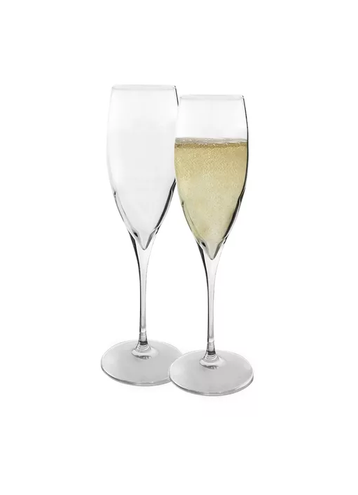 SET DE 6 COPAS CHAMPAGNE CRISTAL PREMIUM BORMIOLI ITALIA 250ML - 3