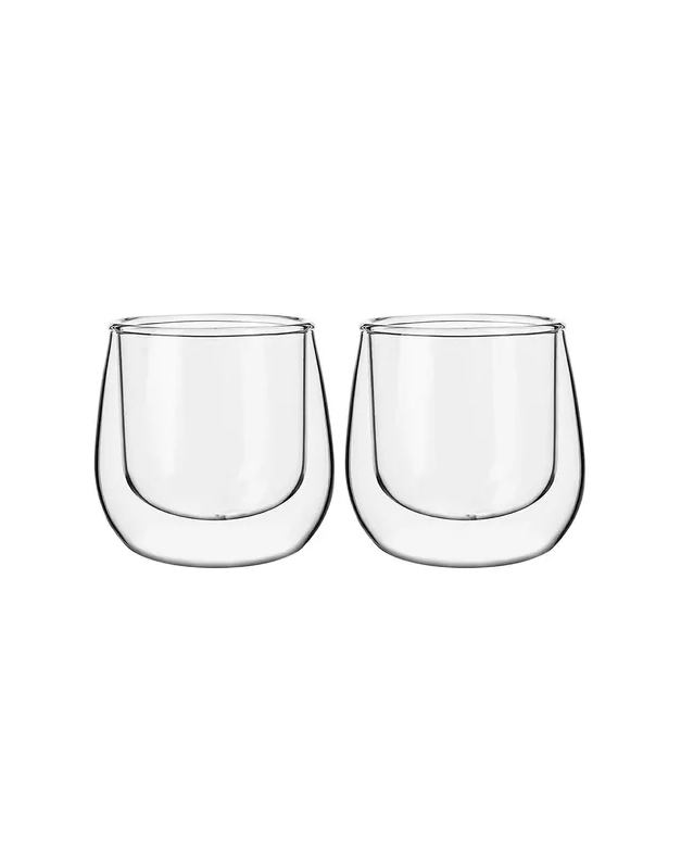 SET 2 TAZAS ESPRESSO DOBLE PARED 90ML - 2