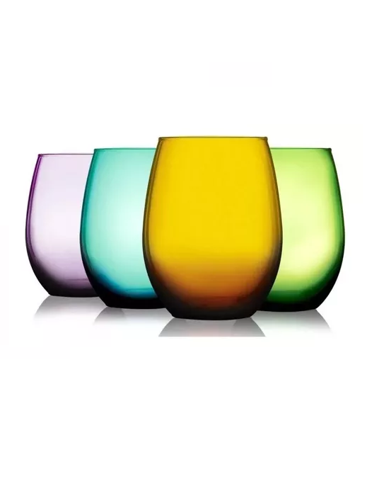 6 VASOS ALTOS MIKONOS FULL COLOR 460ML - 2