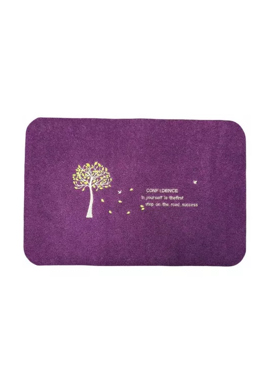 ALFOMBRA LIMPIAPIÉS 40X60 CM MORADO - 1