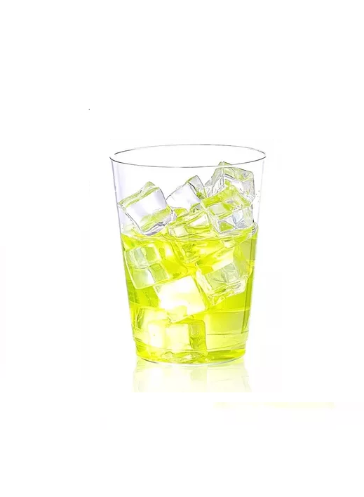 SET 100 VASOS DESECHABLES PLÁSTICO 438ML TRANSPARENTE - 1