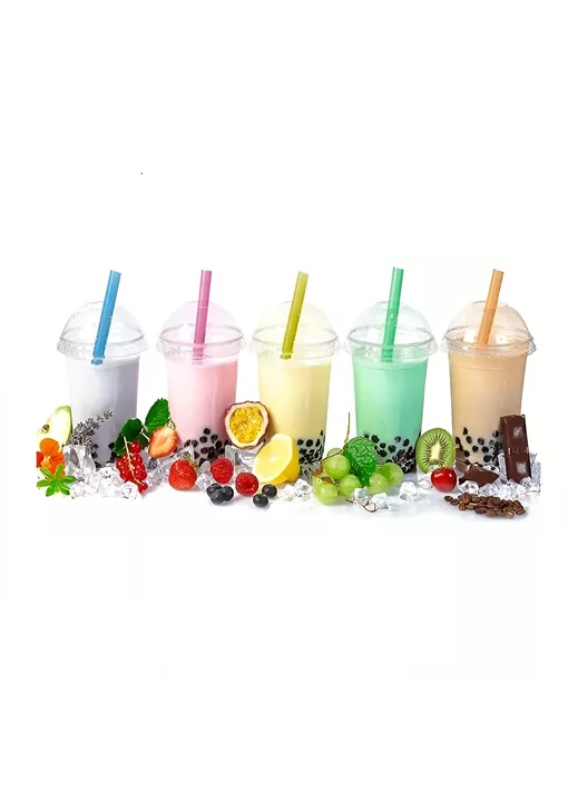 200 VASOS DESECHABLES TAPA DOMO 16OZ - 6
