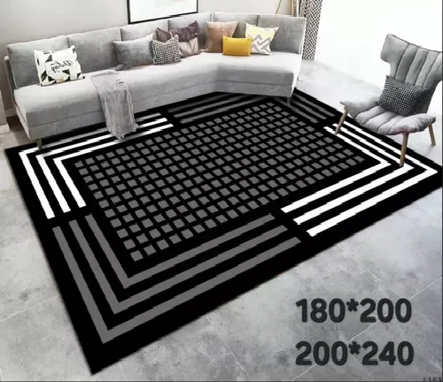 ALFOMBRA LIVING CON DISEÑOS 180X200 CM DISEÑO 5 - 2