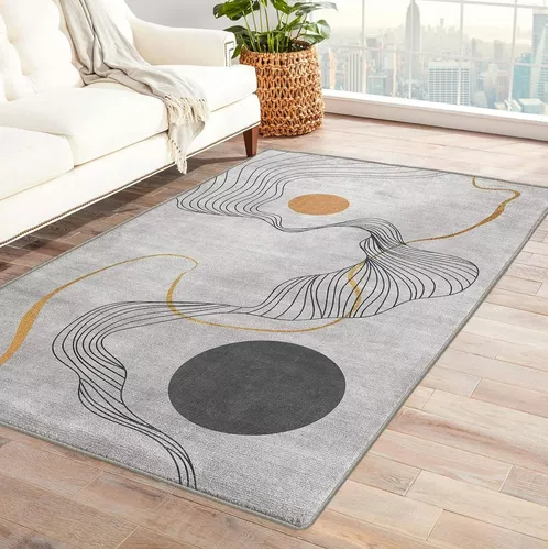 ALFOMBRA PELUDA ANTIDESLIZANTE 200X120 CM - 3