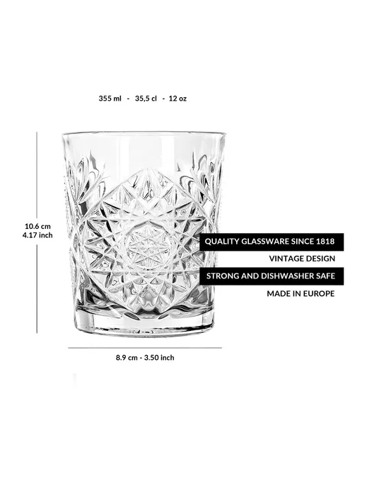 SET 4 VASOS CORTOS HOBSTAR - 3