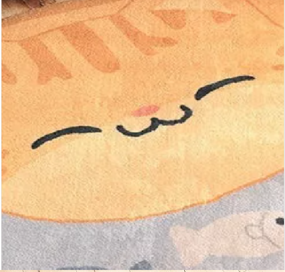 ALFOMBRA REDONDA 100 CM SUPER SUAVE PARA GATO - 1