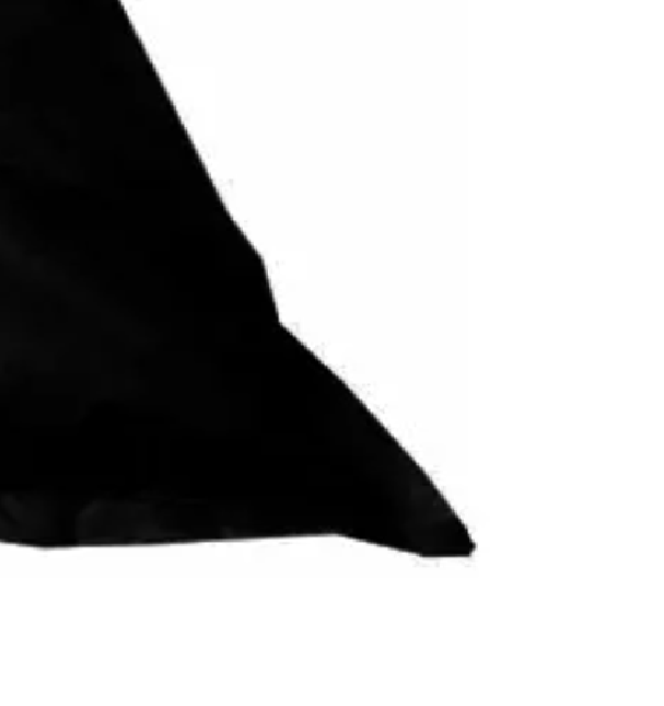 FUNDA PUFF GIGANTE EN COLOR EN COLOR NEGRO - 2