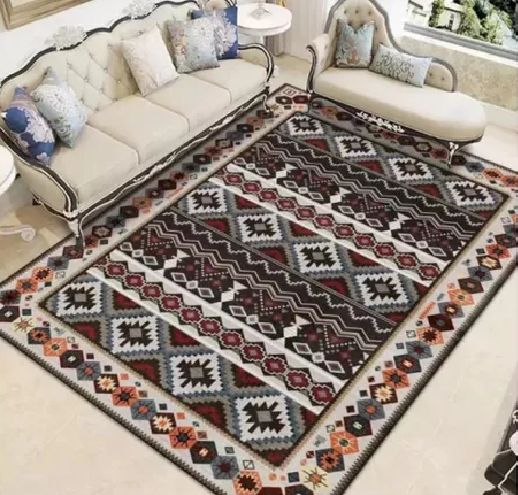 ALFOMBRA GRANDE 150X200 CM PARA DORMITORIO O LIVING MODELO 12 - 2
