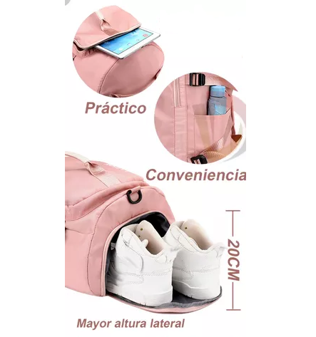 BOLSA DE GRAN CAPACIDAD PARA VIAJES Y DEPORTES - 3