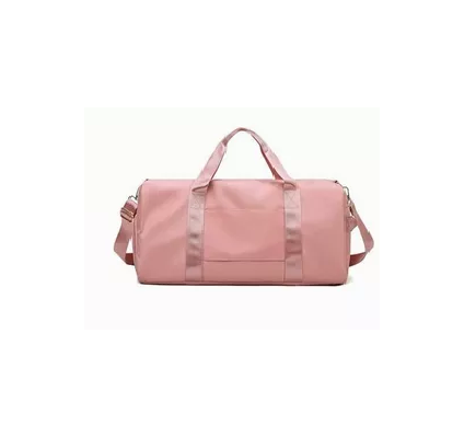 BOLSA DE GRAN CAPACIDAD PARA VIAJES Y DEPORTES, COLOR ROSADO - 2