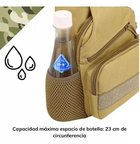 BOLSO TÁCTICO IMPERMEABLE BANANO BANDOLERO CON CARGA USB - 8